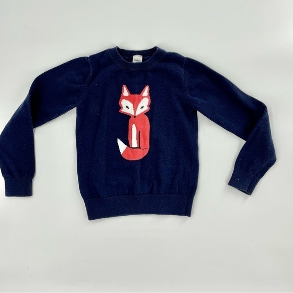 Oshkosh Fox‎ Lodge Navy Blue Pullover Sweater - Picture 1 of 8